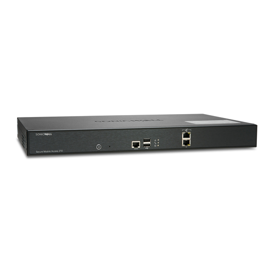 SonicWall SonicWall SMA 210